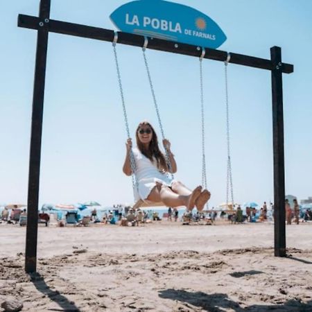 Coqueto Apartamento De Playa Con Piscina Y Terraza Valenza Esterno foto