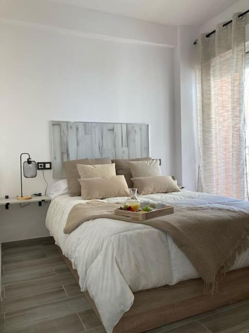 Coqueto Apartamento De Playa Con Piscina Y Terraza Valenza Esterno foto