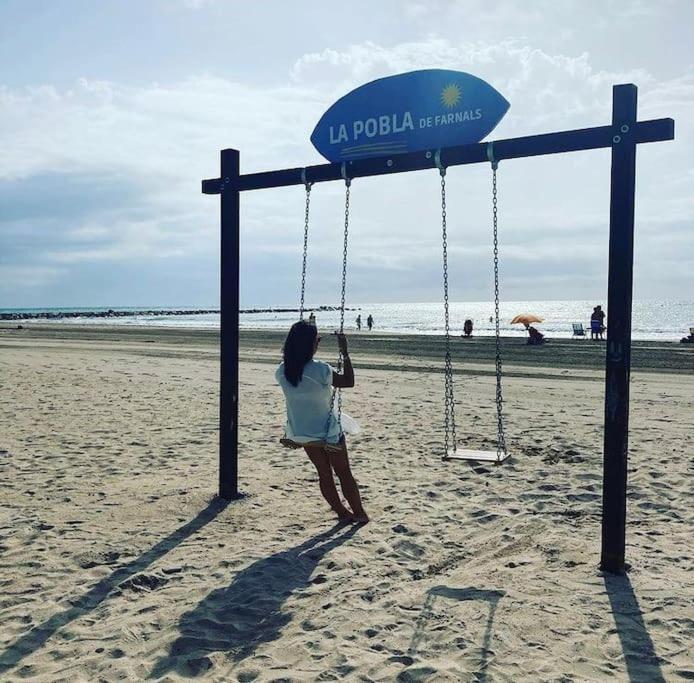 Coqueto Apartamento De Playa Con Piscina Y Terraza Valenza Esterno foto